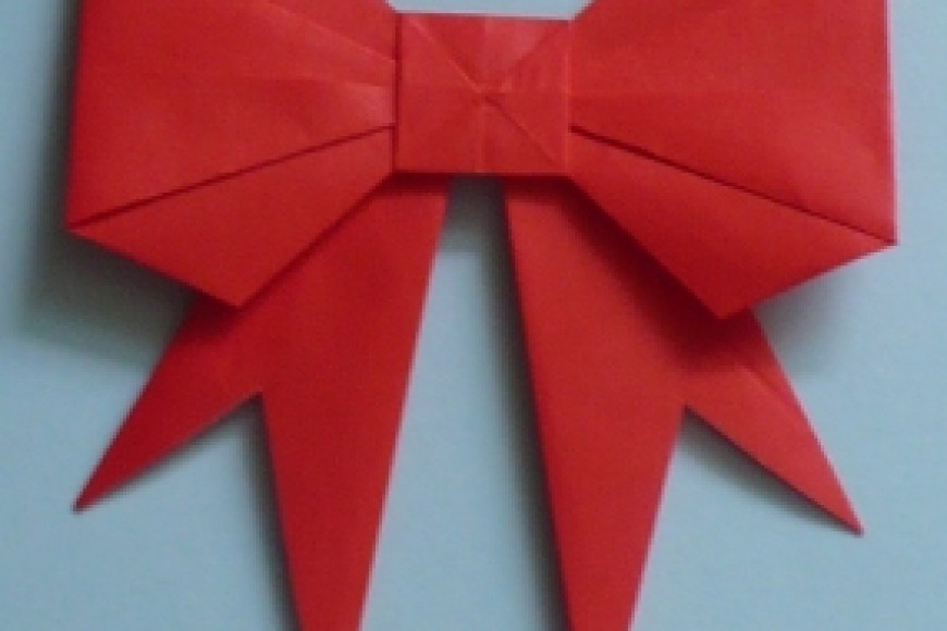 Tutorial: Lazo para regalo Origami