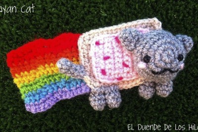 Nyan cat… peluche-broche!!
