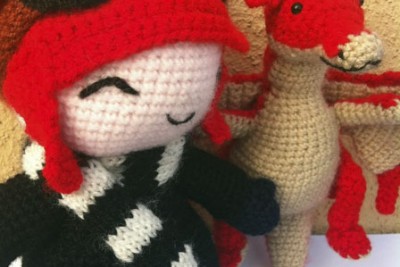 Encargo para Cova: Niña y Dragón!