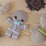 Patrón Crochet Galleta de jengibre