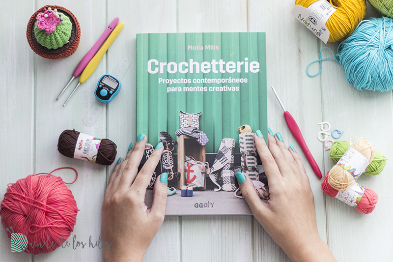 Comprar libro Crochet Moderno de Molla Mils, patrones para ganchillo