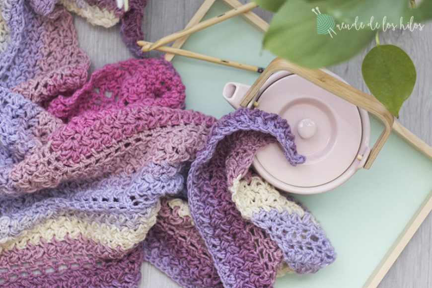 Chal habichuelita – ¡Chal fácil a crochet!