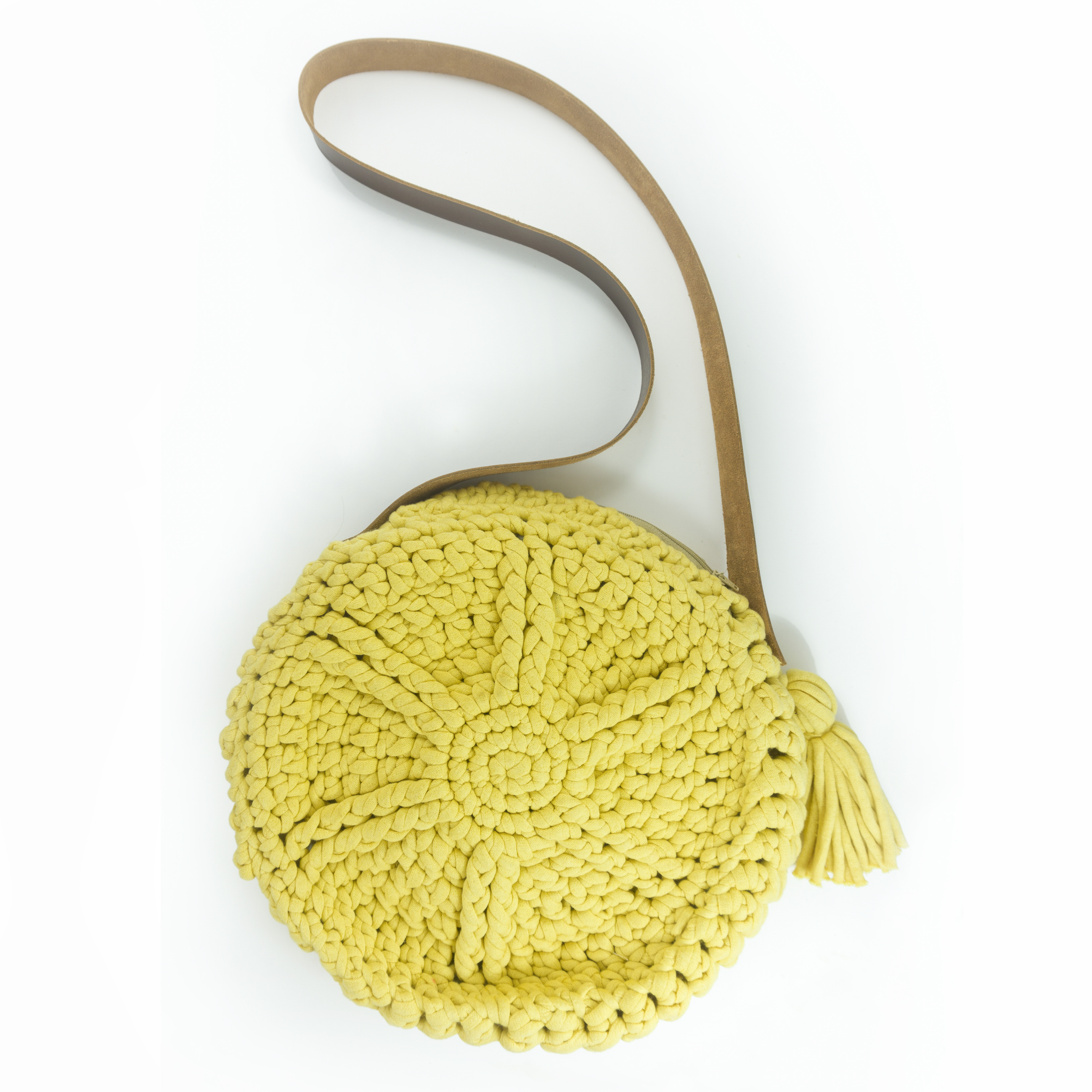 Patrón Bolso Redondo Crochet Bolso Sunsun – Amigurumi Duende de los