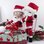 PACK Muñecos Amigurumi Papá Noel y Mamá Noel