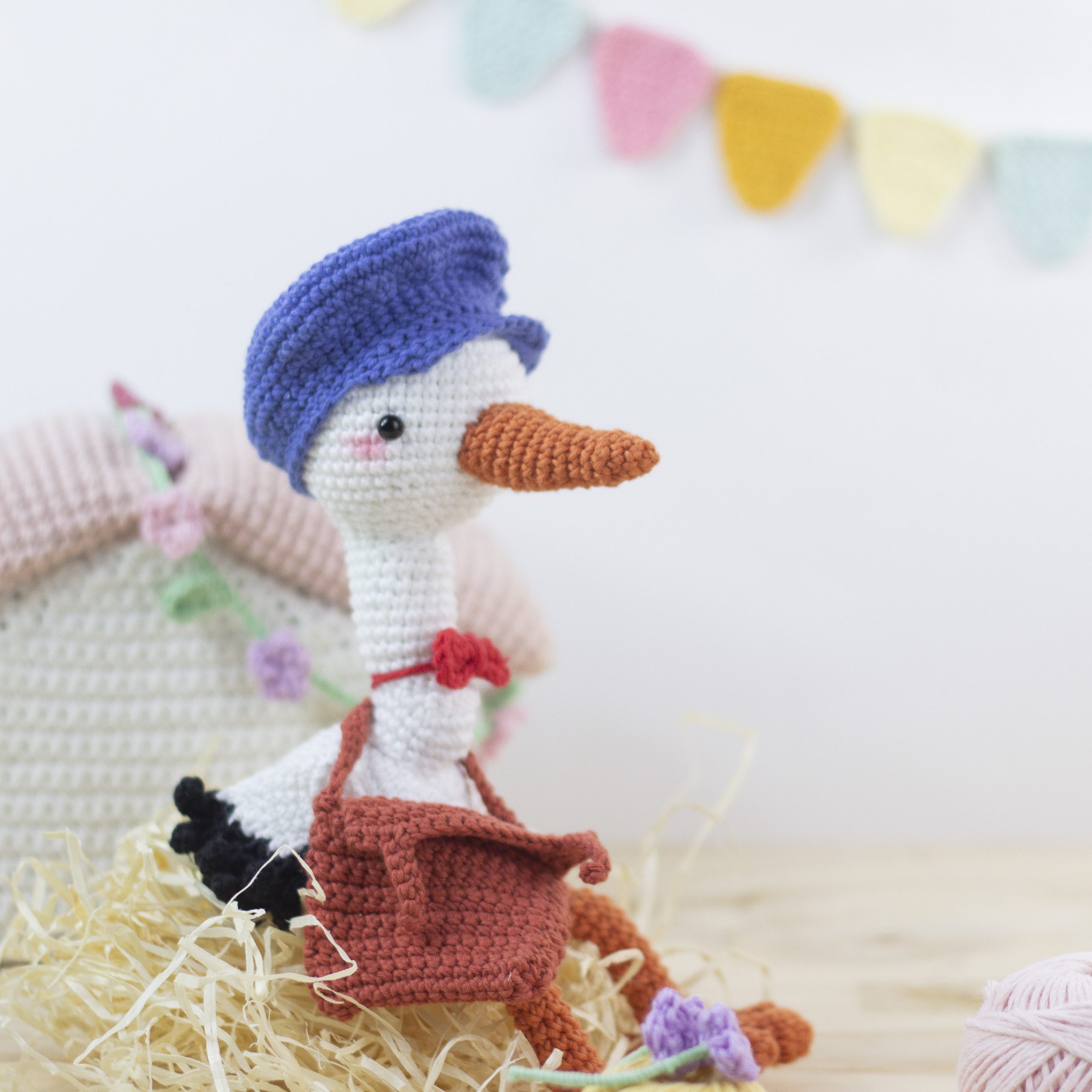 Cigueña amigurumi (6)